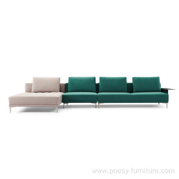 Latest design corner sectional sofa for living room